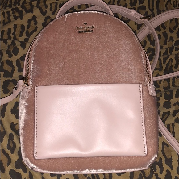 kate spade pink mini backpack